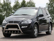 SsangYong Action 2005-2018 Frontbügel WT003 (Edelstahl) Foto 3