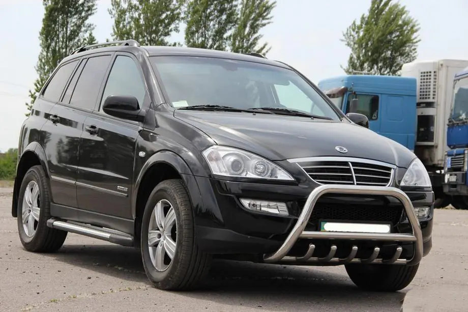 SsangYong Action 2005-2018 Frontbügel WT003 (Edelstahl) Image