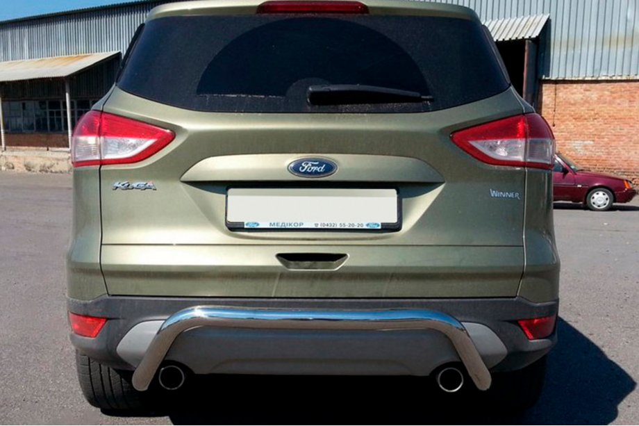 Ford Kuga 2008-2013 Heckbügel AK007 (Edelstahl) Image