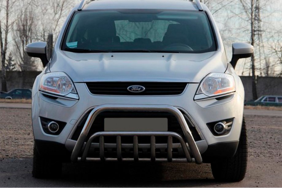 Ford Kuga 2008-2013 Frontbügel WT002 (Edelstahl) Image