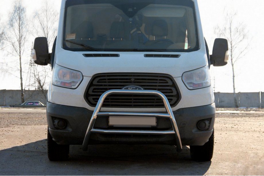Ford Transit 2014- Frontbügel WT022 (Edelstahl) Image
