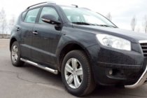 Geely Emgrand X7 2011- Seitliche Rohre (2 Stk., Edelstahl) Foto 4