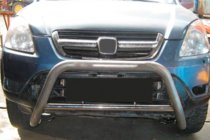 Honda CRV 2001-2006 Frontbügel WT005 (Edelstahl) Foto 3