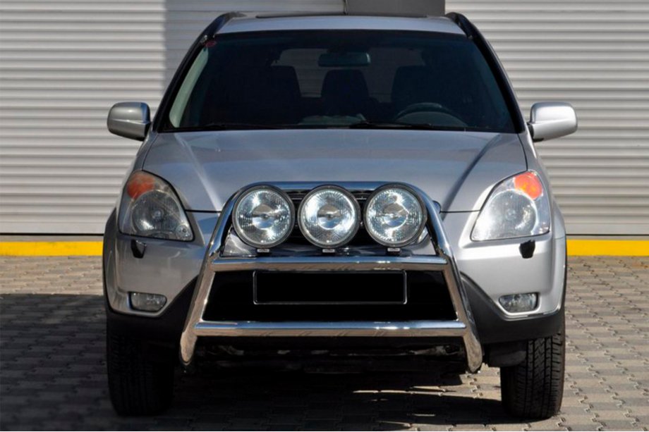Honda CRV 2001-2006 Frontbügel WT018 (Edelstahl) Image