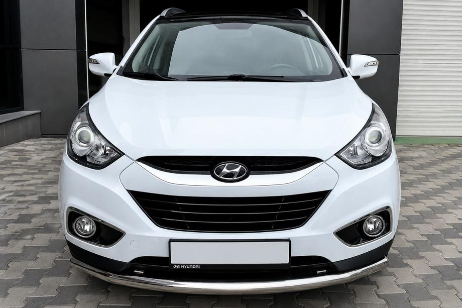 Hyundai IX-35 2010-2015 Frontbügel ST008 (Edelstahl) Image