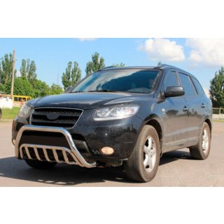 Frontbügel WT002 (Edelstahl) Hyundai Santa Fe 2 2006-2012 Foto 2