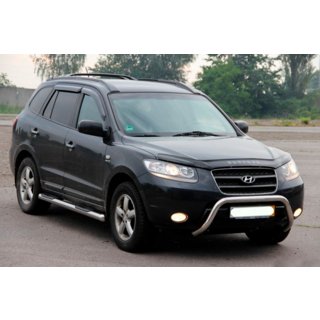Frontbügel WT007 (Edelstahl) Hyundai Santa Fe 2 2006-2012 Foto 2