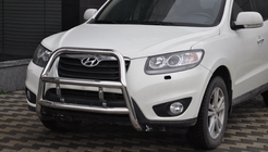 Hyundai Santa Fe 2 2006-2012 Frontbügel WT018 (Edelstahl) Foto 3