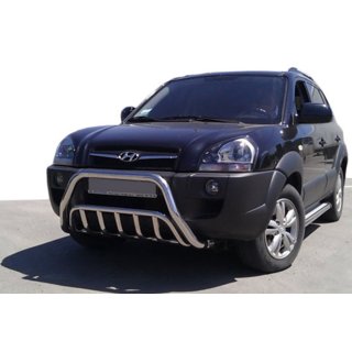 Frontbügel WT002 (Edelstahl) Hyundai Tucson JM 2004- Foto 1