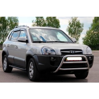 Frontbügel WT022 (Edelstahl) Hyundai Tucson JM 2004- Foto 3