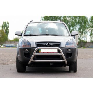 Frontbügel WT022 (Edelstahl) Hyundai Tucson JM 2004- Foto 2