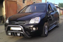 Kia Carens 1999-2012 Frontbügel WT002 (Edelstahl) Foto 2