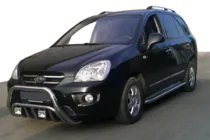 Kia Carens 1999-2012 Frontbügel WT002 (Edelstahl) Foto 1