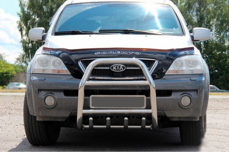 Kia Sorento I BL 2002-2009 Frontbügel QT007 (Edelstahl) Image