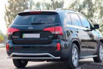 Kia Sorento II XM 2009-2014 Heckschutzbügel AK007-2 (Edelstahl) Foto 2