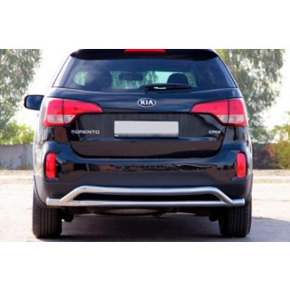 Heckschutzbügel AK007-2 (Edelstahl) Kia Sorento II XM 2009-2014 Foto 1