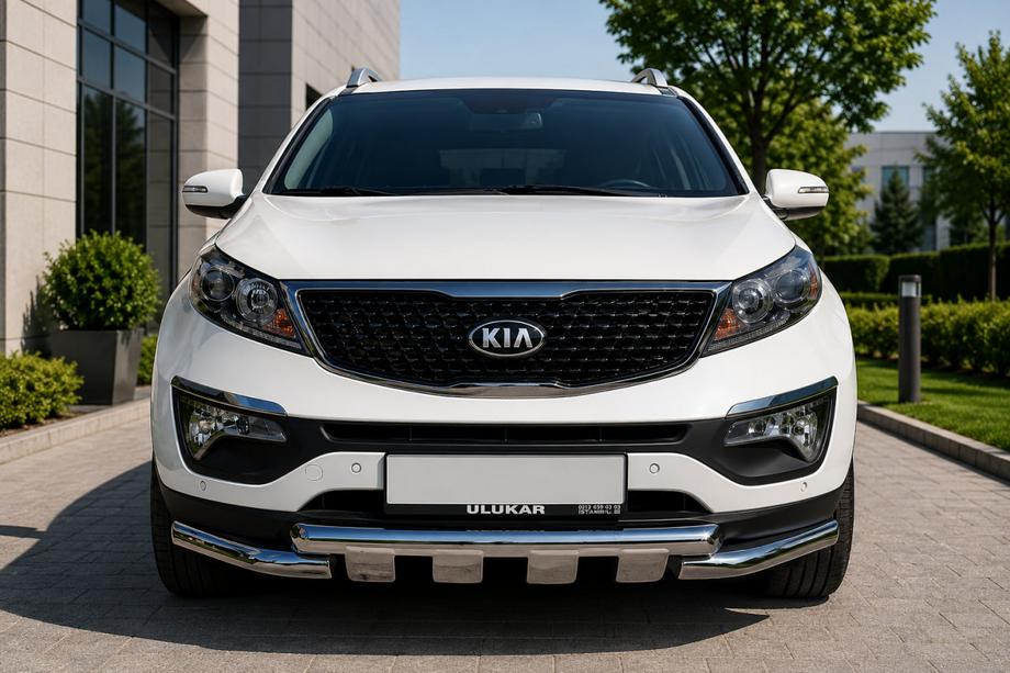 Kia Sorento II XM 2009-2014 Frontschutzbügel ST009-15 (2013-2015, Edelstahl) Image