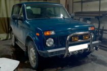 Lada Niva та Urban 1977- Frontbügel QT006 (Edelstahl) Foto 4