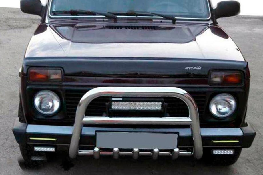 Lada Niva та Urban 1977- Frontbügel QT006 (Edelstahl) Image