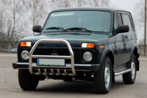 Lada Niva та Urban 1977- Frontbügel QT007 (Edelstahl) Foto 5