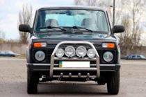 Lada Niva та Urban 1977- Frontbügel QT007 (Edelstahl) Foto 2