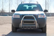 Land Rover Freelander I 1997-2006 Frontbügel QT007 (Edelstahl) Foto 1