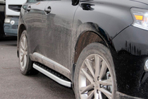 Lexus RX 2009-2015 Seitenschweller Fullmond (2 Stk, Aluminium) Foto 7