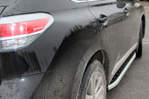 Lexus RX 2009-2015 Seitenschweller Fullmond (2 Stk, Aluminium) Foto 9