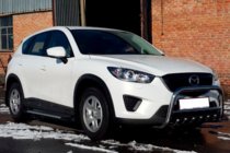 Mazda CX-5 2012-2017 Frontschutz WT021 (Edelstahl) Foto 2