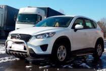 Mazda CX-5 2012-2017 Frontschutz WT021 (Edelstahl) Foto 1