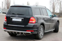 Mercedes GL class X164 2006-2012 Heckbügel AK-Style (Edelstahl) Foto 1