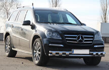 Mercedes GL сlass X164 2006-2012 Frontbügel ST015 (Edelstahl) Foto 3
