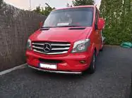 Mercedes Sprinter W906 2006–2018 Frontschutzbügel unten ST008 (Edelstahl) Foto 4