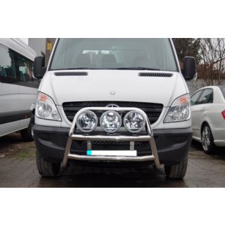 Frontbügel hoch WT018 (Edelstahl) Mercedes Sprinter W906 2006–2018 Foto 2