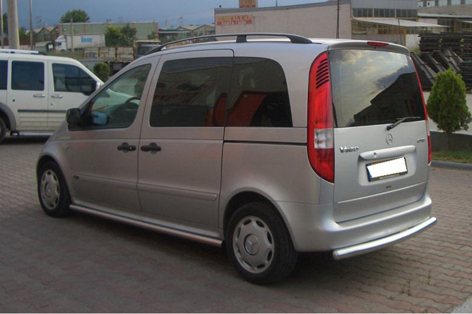 Mercedes Vaneo W414 2001-2005 Heckschutzbügel Edelstahl Image
