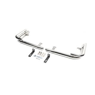 Hintere Eckschutzrohre AK003-Double (2 Stk, Edelstahl) Mercedes Vito W639 2004-2014 Foto 3