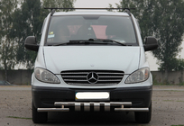 Mercedes Vito W639 2004-2014 Frontschutzbügel Shark ST015 (Edelstahl) 2004-2010 Foto 1
