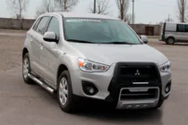 Mitsubishi ASX 2010-2023 Seitliche Rohre BB002 (2 Stk., Edelstahl) Foto 2