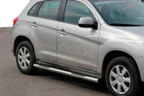 Mitsubishi ASX 2010-2023 Seitliche Rohre BB002 (2 Stk., Edelstahl) Foto 1