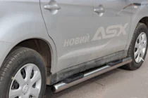 Mitsubishi ASX 2010-2023 Seitliche Rohre BB002 (2 Stk., Edelstahl) Foto 3