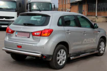 Mitsubishi ASX 2010-2023 Seitliche Rohre BB002 (2 Stk., Edelstahl) Foto 4