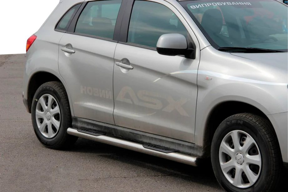 Mitsubishi ASX 2010-2023 Seitliche Rohre BB002 (2 Stk., Edelstahl) Image