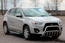 Mitsubishi ASX 2010-2023 Frontbügel WT002 (Edelstahl) Foto 3