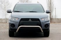 Mitsubishi Outlander 2006-2012 Frontbügel WT007 (Edelstahl) Foto 1