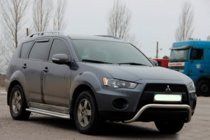 Mitsubishi Outlander 2006-2012 Frontbügel WT007 (Edelstahl) Foto 3