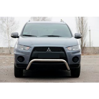Frontbügel WT007 (Edelstahl) Mitsubishi Outlander 2006-2012 Foto 1