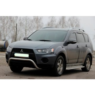 Frontbügel WT007 (Edelstahl) Mitsubishi Outlander 2006-2012 Foto 2
