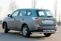 Mitsubishi Outlander 2012-2021 Heckbügel AK004 Edelstahl Foto 1