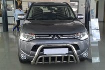 Mitsubishi Outlander 2012-2021 Frontbügel WT002 (Edelstahl) Foto 2