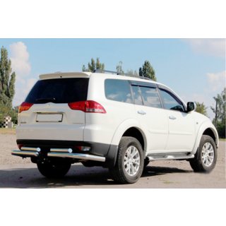 Heckschutz AK003-Special (2 Stk., Edelstahl) Mitsubishi Pajero Sport 2008-2015 Foto 3